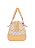 Berkeley, &pound;495, Handbags, Beige/Black/White, Canvas, Bottom view